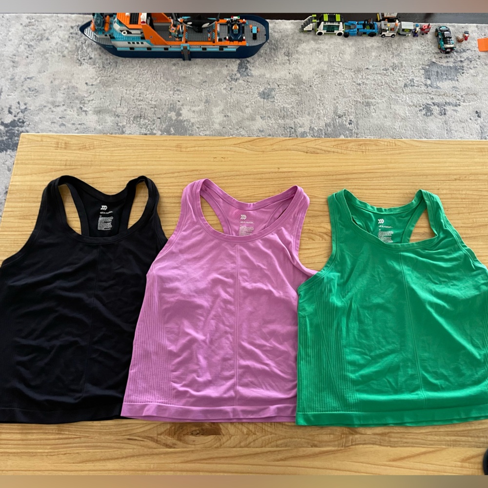 All in Motion tanks